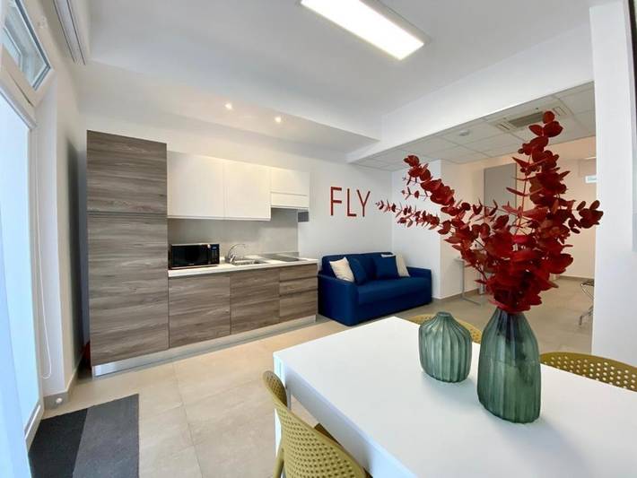 Apartahotel para 4 personas, con jardín en Apulia