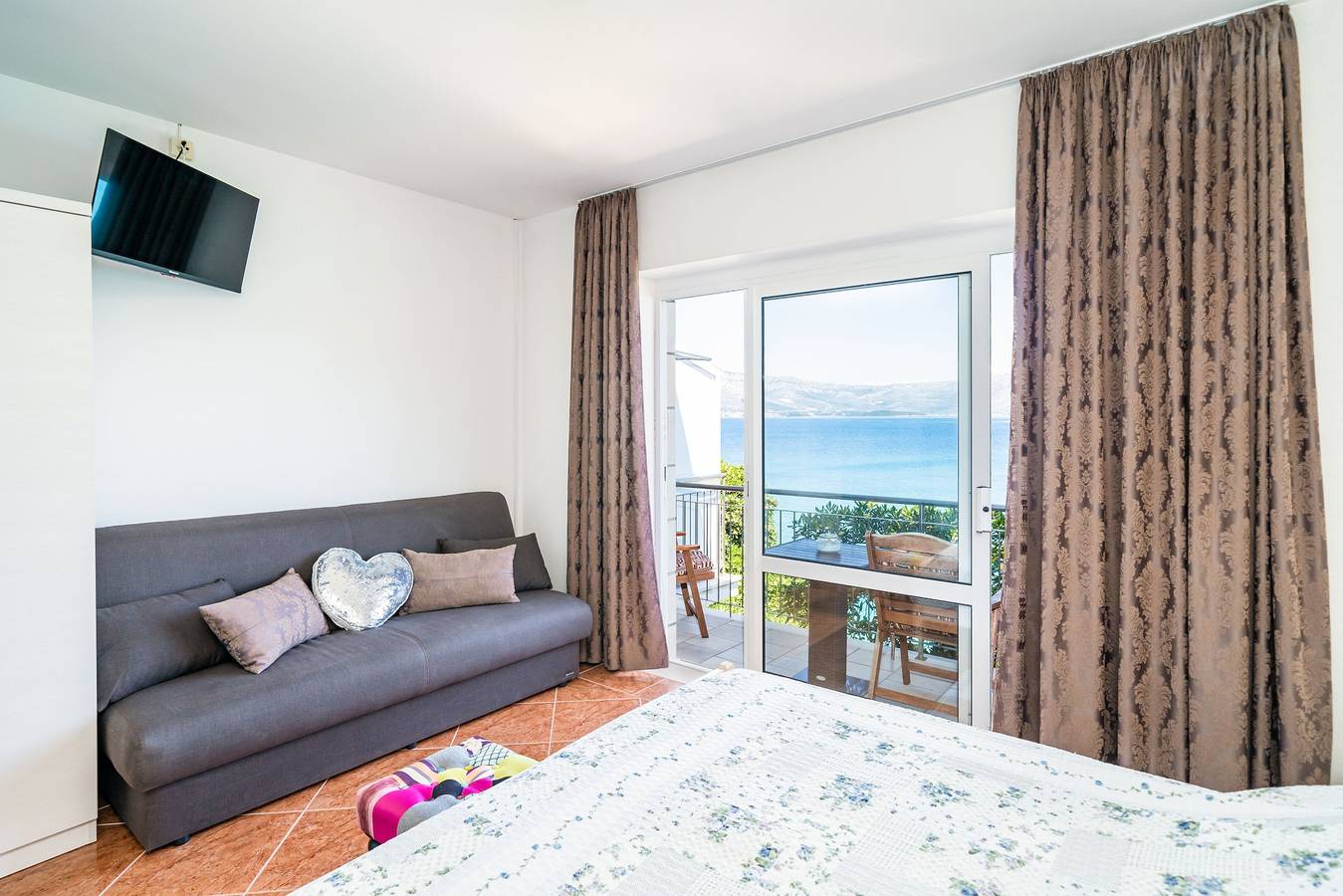 Entire studio, Apartments Nikolina (Lu) - Studio with Sea View (3 Adults) in Lumbarda, Korcula