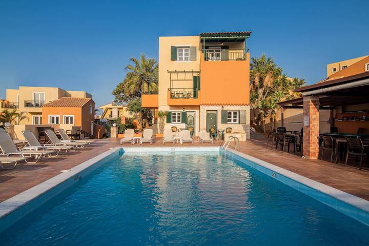 Studio voor 2 personen, met Balkon/Terras in Chersonissos