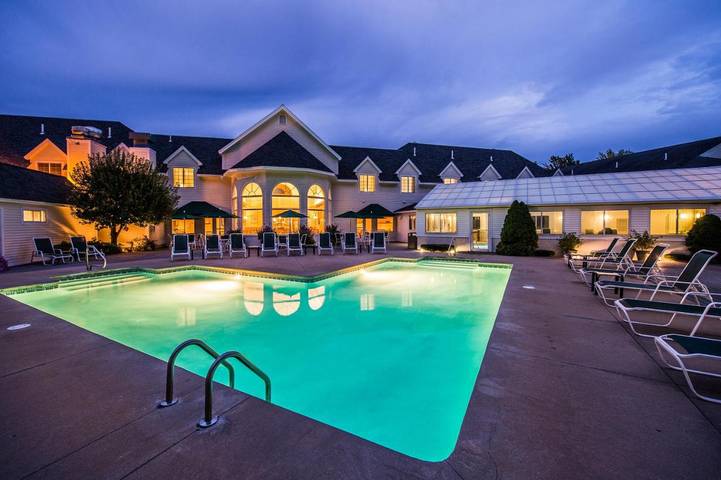 Hôtel pour 2 personnes, avec jacuzzi ainsi que piscine et terrasse à Ogunquit