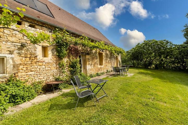 Location de vacances pour 6 personnes, avec Jardin à Auriac-du-Périgord
