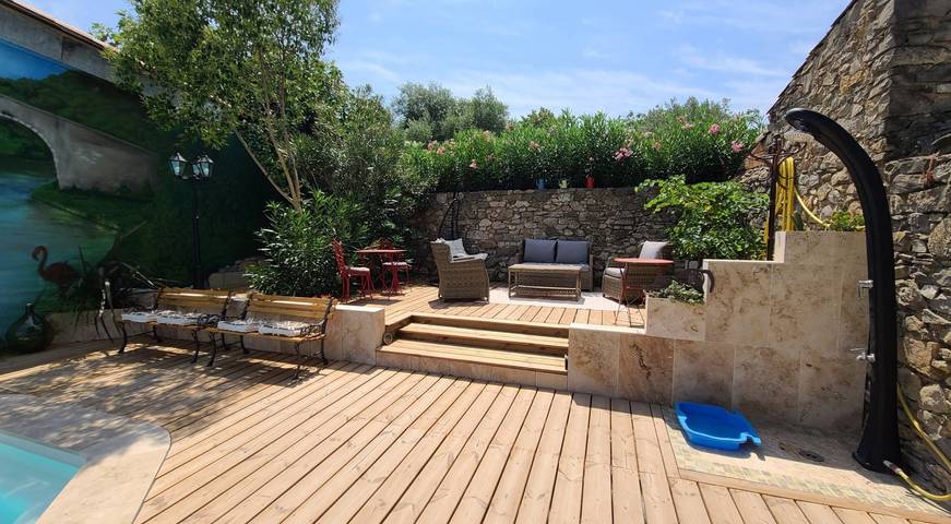 Location de vacances pour 2 personnes, avec jardin et piscine à Argeliers - 2