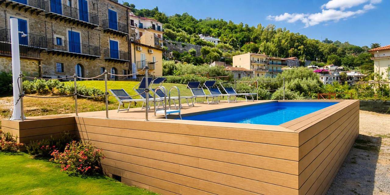 Villa Vincenza - Deluxe Rooms con piscina vista mare in Scafa (Capo d'Orlando), Capo d'Orlando
