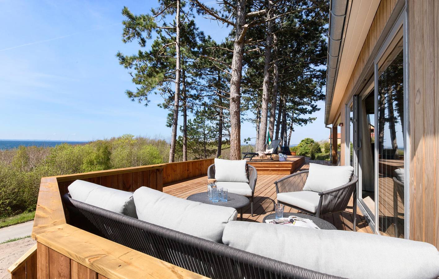 Ferienhaus für 10 Personen mit Sauna in Knebel, Süddjursland