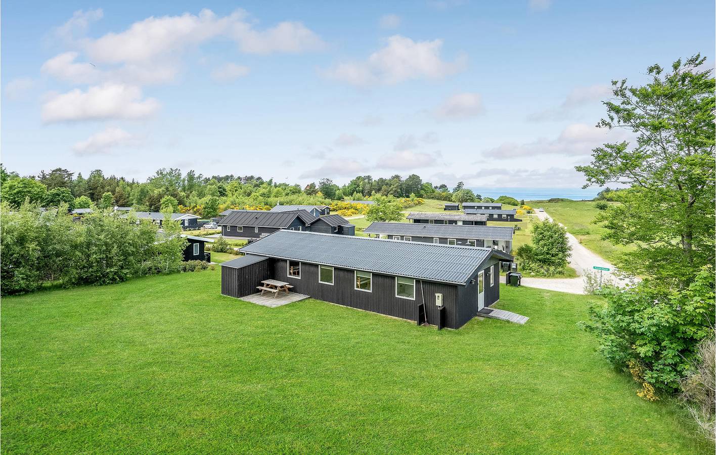Feriehus for 10 personer med terrasse in Bønnerup Strand, Glesborg