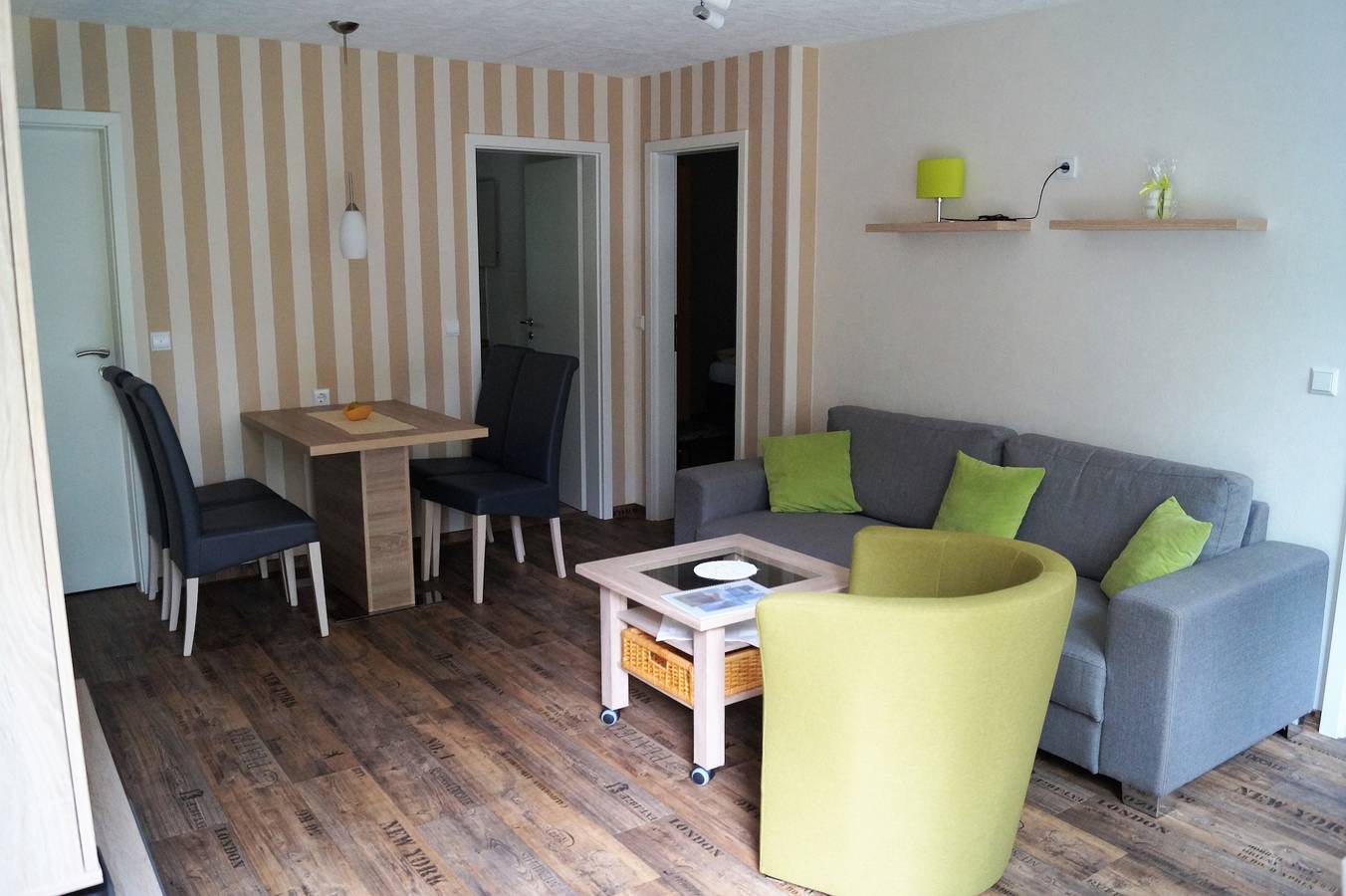 Ganze Ferienwohnung, Doppelhaus Typ 4 in Chossewitz, Friedland