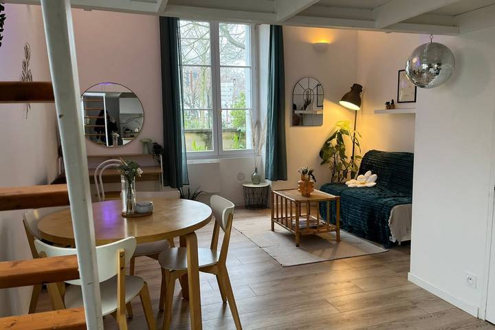Studio pour 4 personnes, avec jardin, adapté aux familles - 1