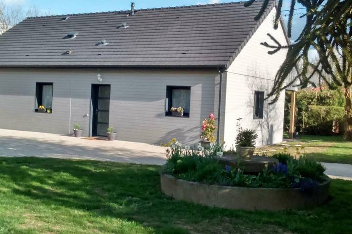 Gîte pour 6 personnes, avec jardin