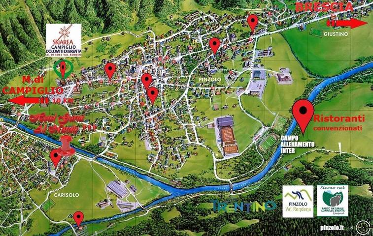 Hôtel pour 3 personnes, avec jardin ainsi que jacuzzi et sauna à Carisolo - 2