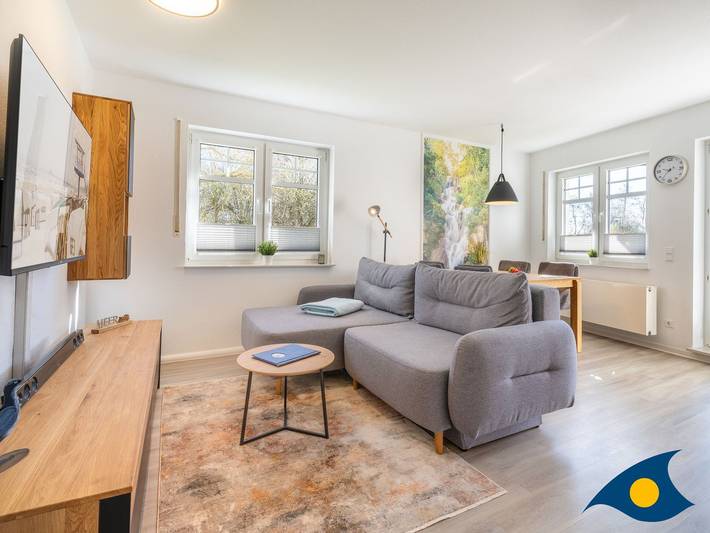 Bungalow für 3 Personen, mit Terrasse und Garten