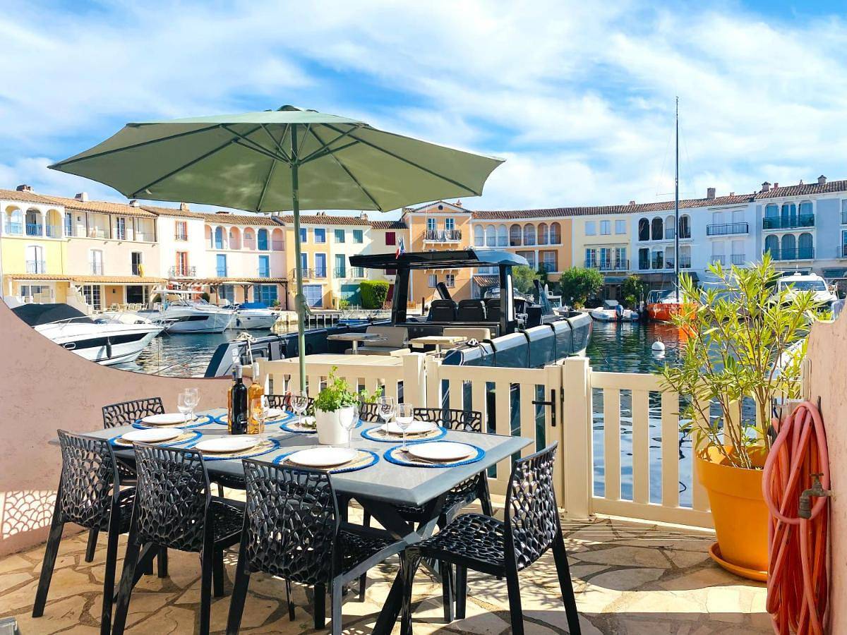 Maison de pêcheur Strelitzia amarrage 3,8m par 16m in Port Grimaud, Grimaud