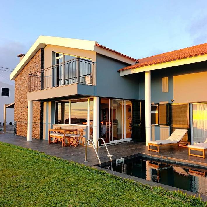 Casa de férias para 8 pessoas, com Varanda e Terraço e ainda Jardim and Piscina em Ponta Do Pargo