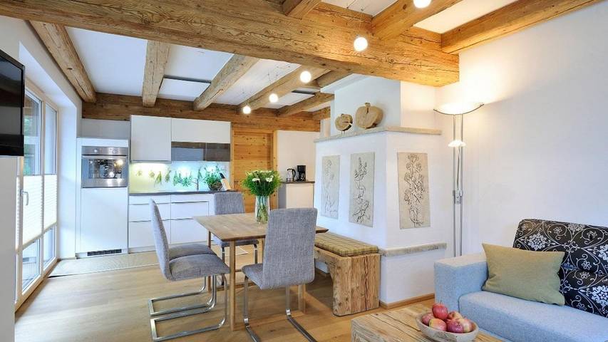 Ferienwohnung für 6 Personen, mit Garten und Balkon, kinderfreundlich in Hinterthal