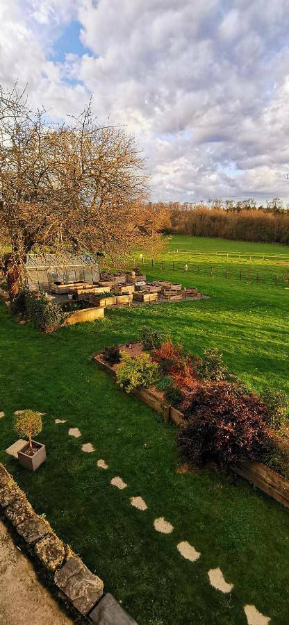 Maison de campagne pour 3 personnes, avec vue et jardin à Troche - 2