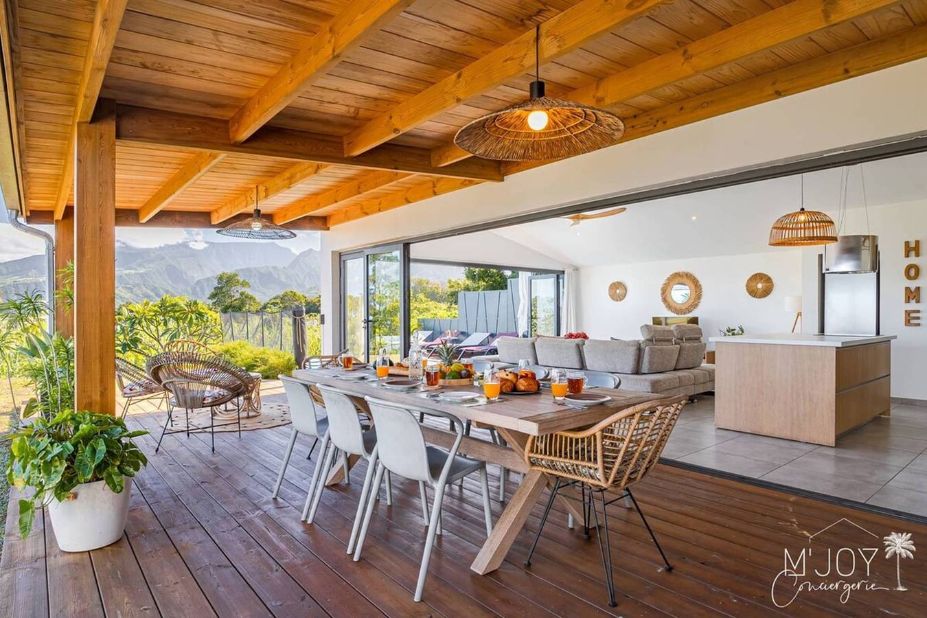 Casa Hawa - Heated swimming pool – Sea and mountain view in Saint-Pierre (Réunion), Reunión