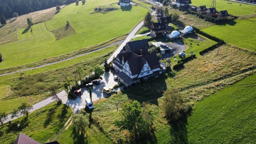 Bed & breakfast dla 11 osób, z ogród i widok w Leśnica