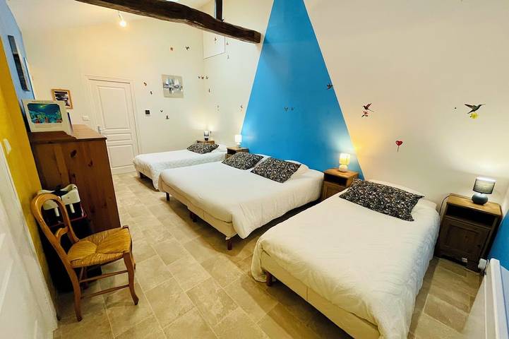 Location de vacances pour 8 personnes, avec jardin à Saint-Révérend - 2