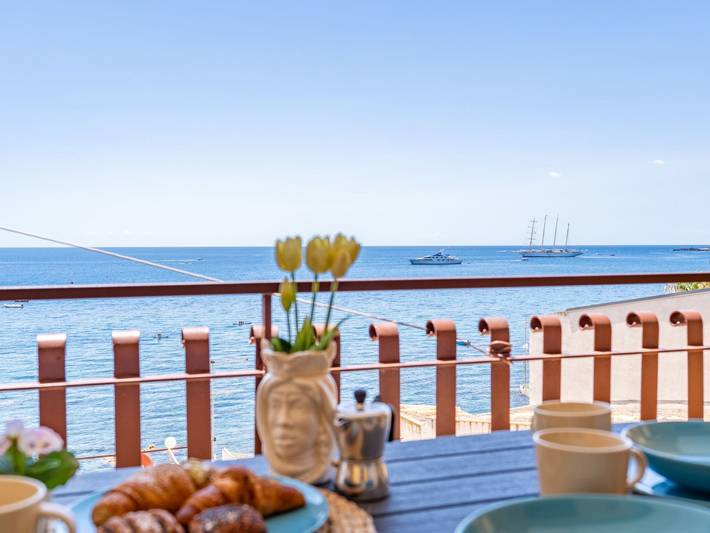 Ferienwohnung für 4 Personen, mit Balkon und Terrasse