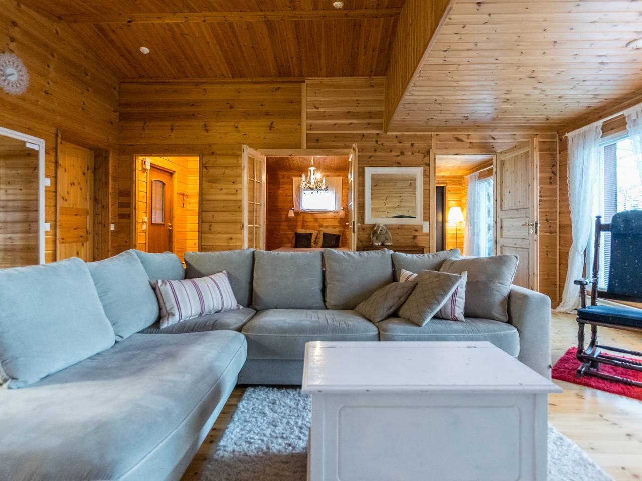 Villa kettu in Laukaa, Westfinnland