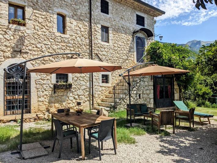 Location de vacances pour 3 personnes, avec vue et jardin à San Donato Val di Comino - 4