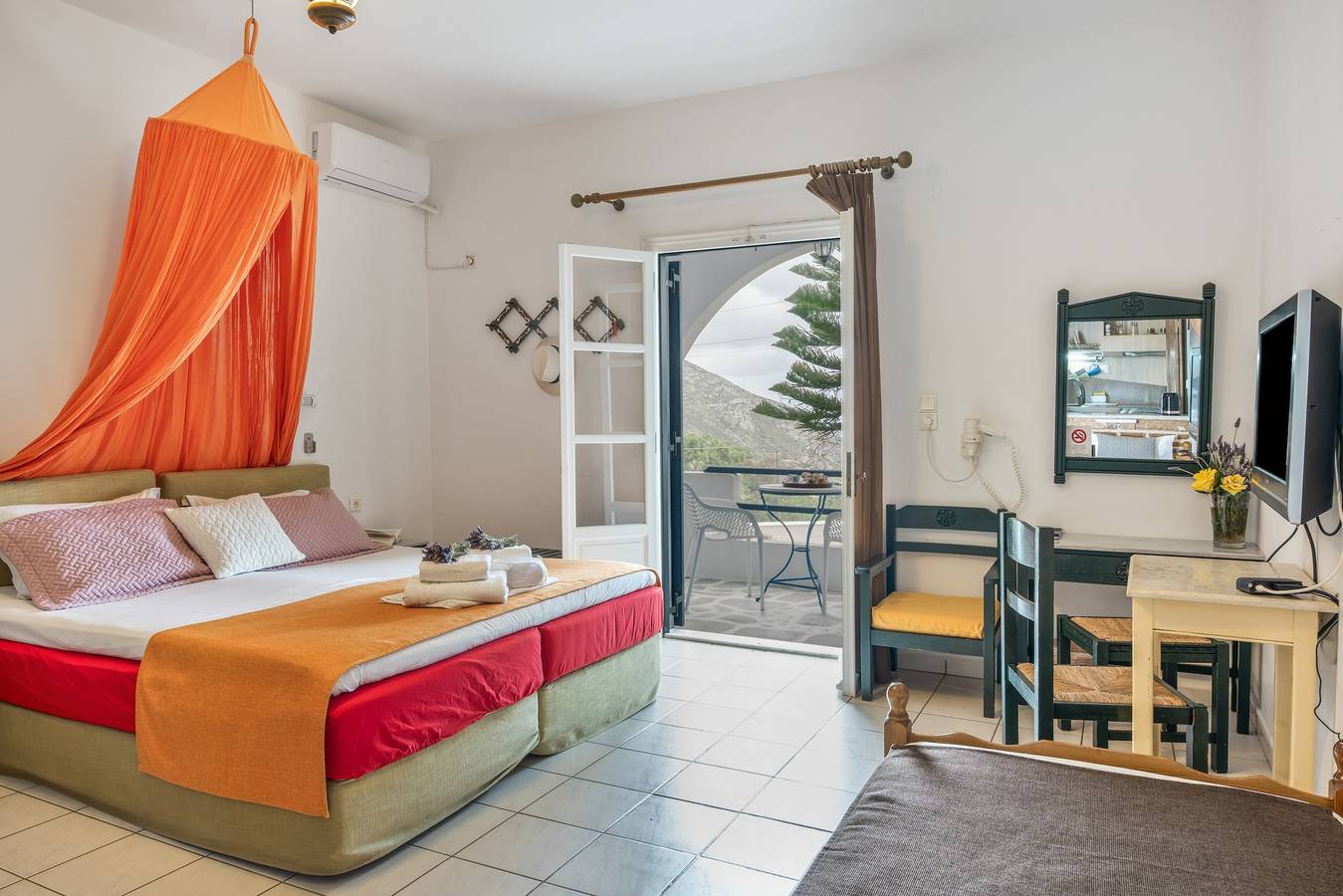 Studio entier, Chambre 18 à l’Hôtel Pagali pour familles in Amorgos