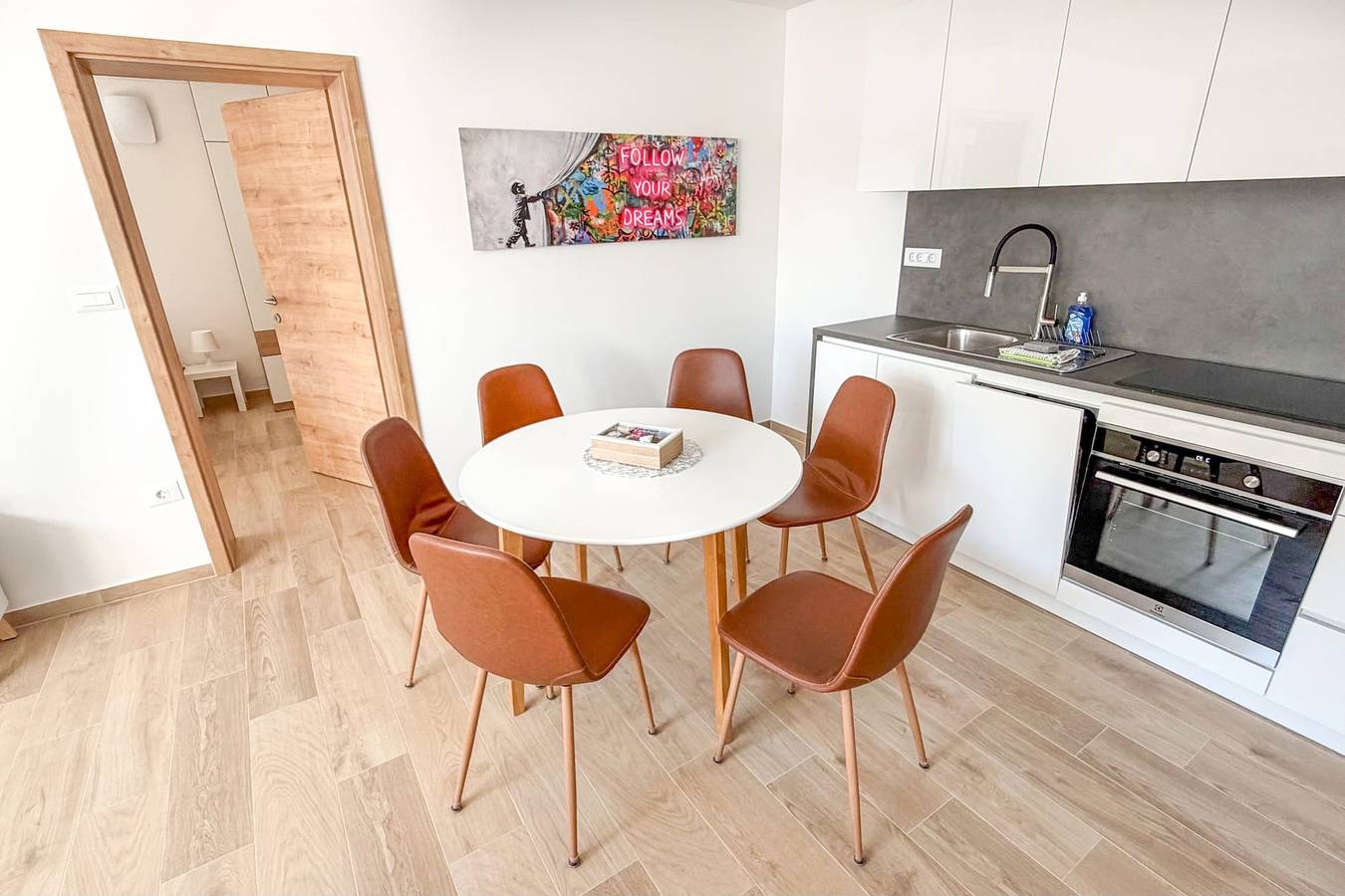 Ganze Wohnung, Ferienwohnung für 6 Personen mit Balkon in Ljubljana, Slowenien