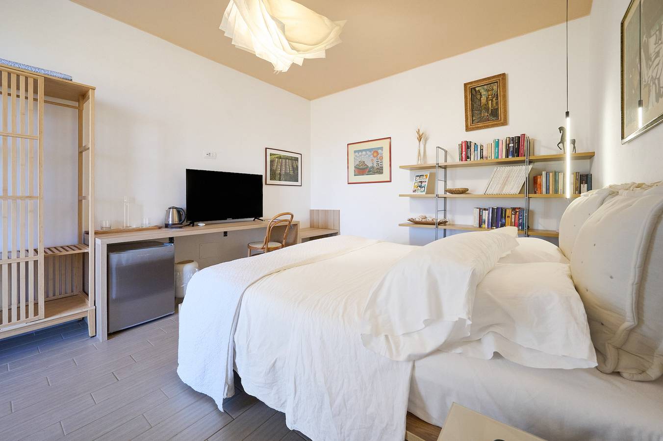 Habitación 'Bambù' con terraza compartida, Wi-Fi y aire acondicionado in Riotorto, Costa Etrusca