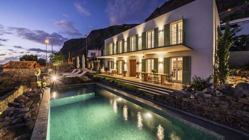 Casa de férias para 7 pessoas, com piscina e jardim em Paul Do Mar