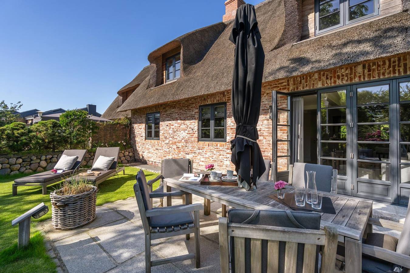 Sylt Royal: Stilvolles, exklusives Luxus-Ferienhaus am Strand in Alt-Westerland in Westerland, Sylt (Gemeinde)