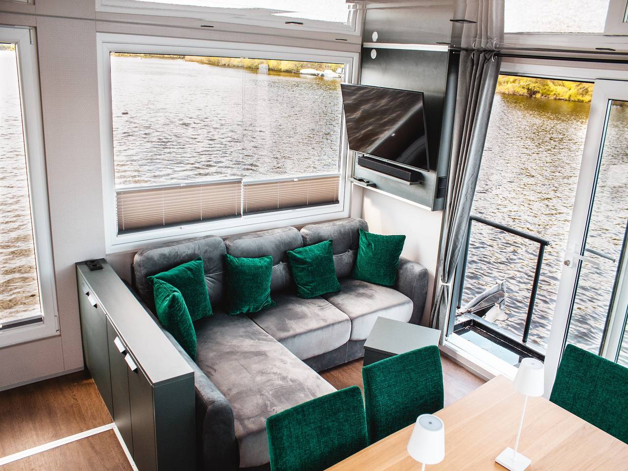 Schwimmendes Ferienhaus in Berlin in Treptow - Köpenick, Berlin