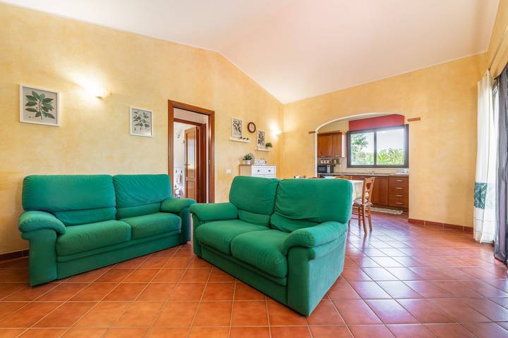 Villa 'Mameli' with Mountain View, Wi-Fi and Air Conditioning in Quartucciu, Cagliari Province