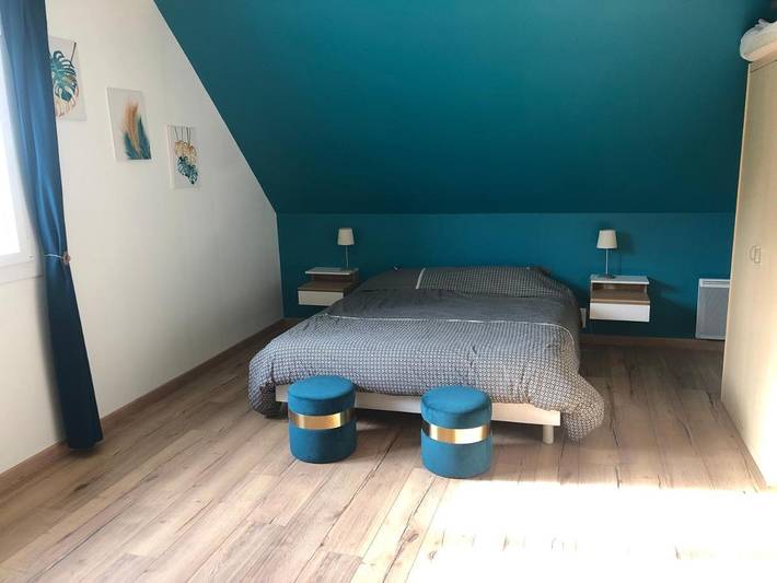 Chambre d’hôte pour 4 personnes, avec Jacuzzi ainsi que Terrasse et Jardin