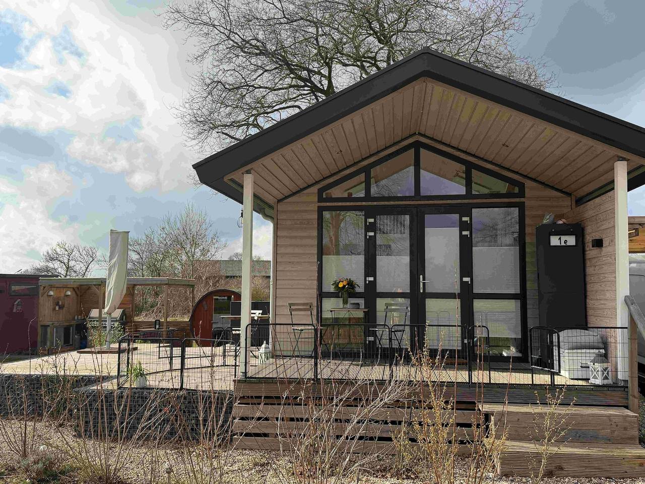 Tinychalet-eider in Erfde, Eider-Treene-Sorge