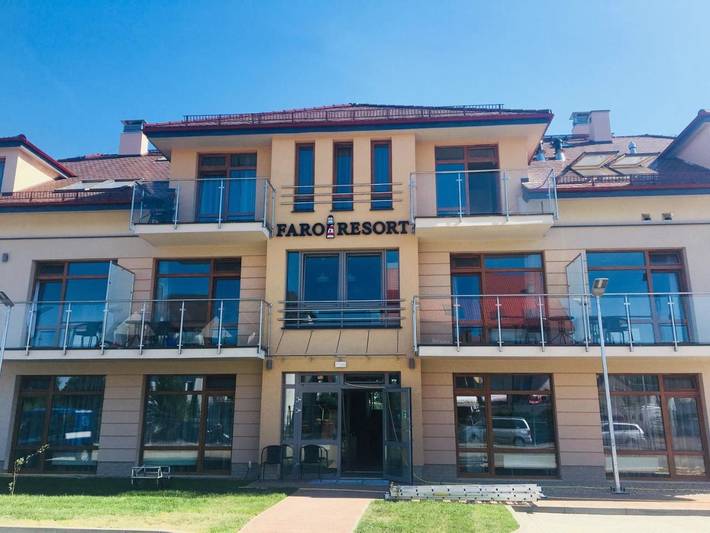 Ośrodek wypoczynkowy dla 3 osób, z Balkon i Taras w Mrzeżyno