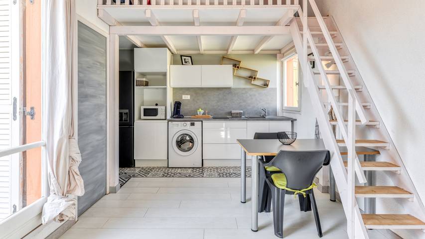 Studio pour 4 personnes, avec terrasse