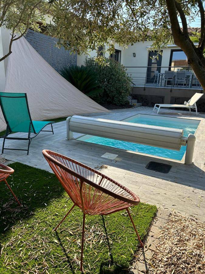 Location de vacances pour 6 personnes, avec piscine et jardin dans Base Nature François Léotard - 4