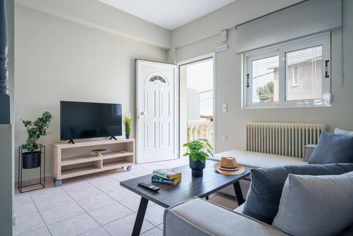 Ferienwohnung für 4 Personen, mit Ausblick und Garten sowie Balkon - 1