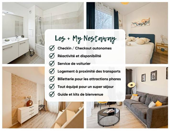 Gîte pour 8 personnes, avec jardin et vue à Chessy - 3