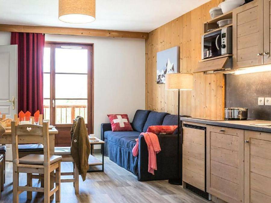  Résidence Odalys L'Orée des Pistes - Wohnung 4 personen - 2-Zimmerwohnung 4 Pers. in Fontcouverte-la-Toussuire, Region Saint-Jean-de-Maurienne