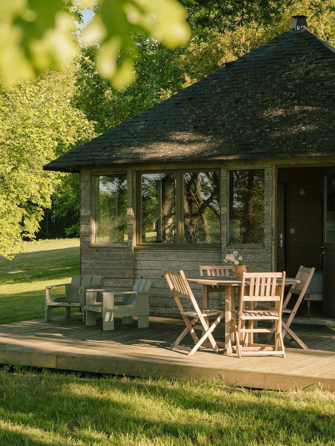 Cabane En Bois pour 2 Personnes dans Pluneret, Parc naturel régional du Golfe du Morbihan