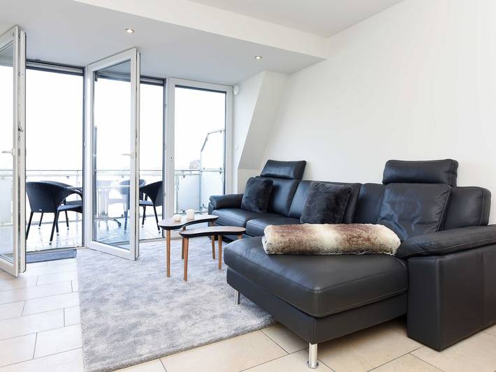 Ferienwohnung für 4 Personen, mit Balkon und Ausblick, kinderfreundlich in Bensersiel - 3