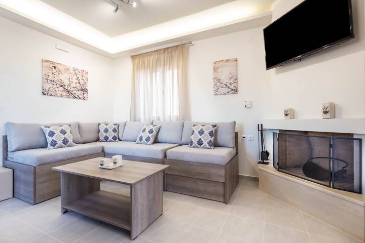 Location de vacances pour 8 personnes, avec jardin dans Triopetra - 4