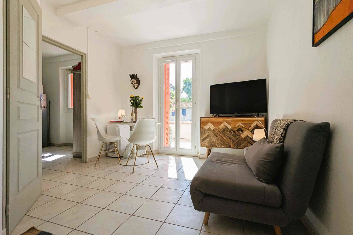 Ganzes Studio, Studio für 2 Personen mit Terrasse in Le Pradet, Toulon Region