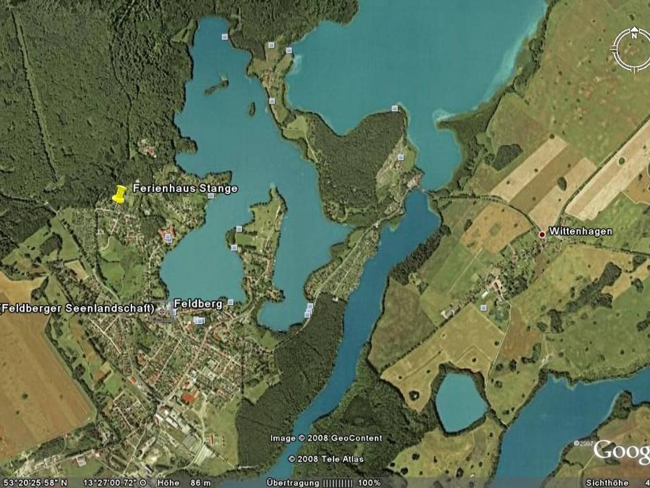 Ganze Ferienwohnung, Ferienhaus am Mümmelbrook in Feldberg - Ferienwohnung in Feldberger Seenlandschaft, Mecklenburg-Strelitz