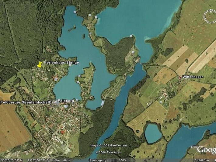 Ferienwohnung für 7 Personen, mit Garten und Sauna sowie Terrasse, mit Haustier in der Feldberger Seenlandschaft - 2