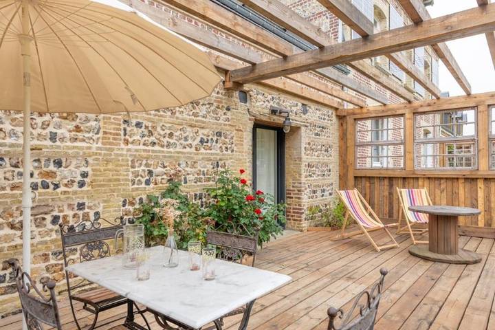 Maison d’hôte pour 4 personnes, avec jardin ainsi que piscine et jacuzzi à Octeville-sur-Mer - 4