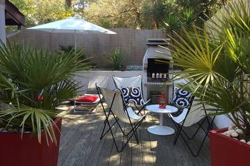 Maison de vacances pour 4 personnes, avec terrasse, animaux acceptés en Gironde