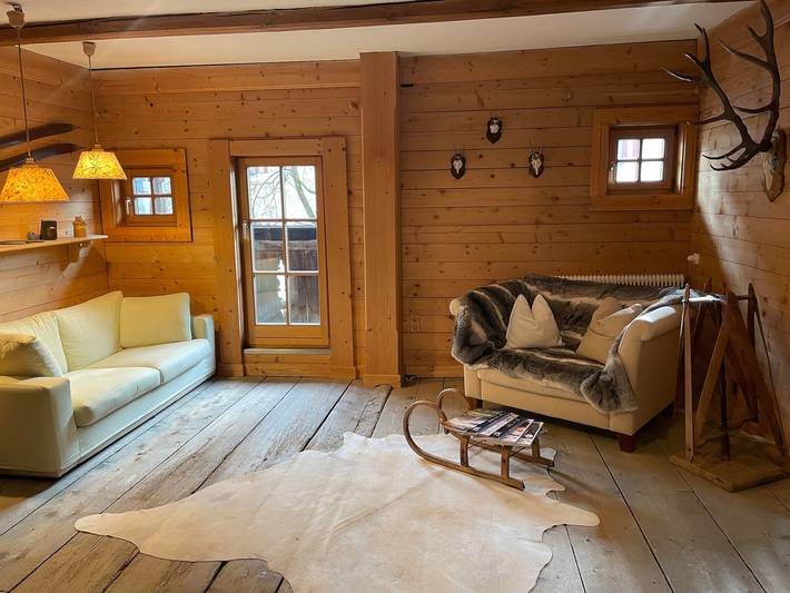 Ganze Wohnung, Ferienwohnung "Geigerhaus 500 Jahre - Maisonette" mit Bergblick, Gemeinschaftsterrasse und Wlan in Stuhlfelden, Pinzgau
