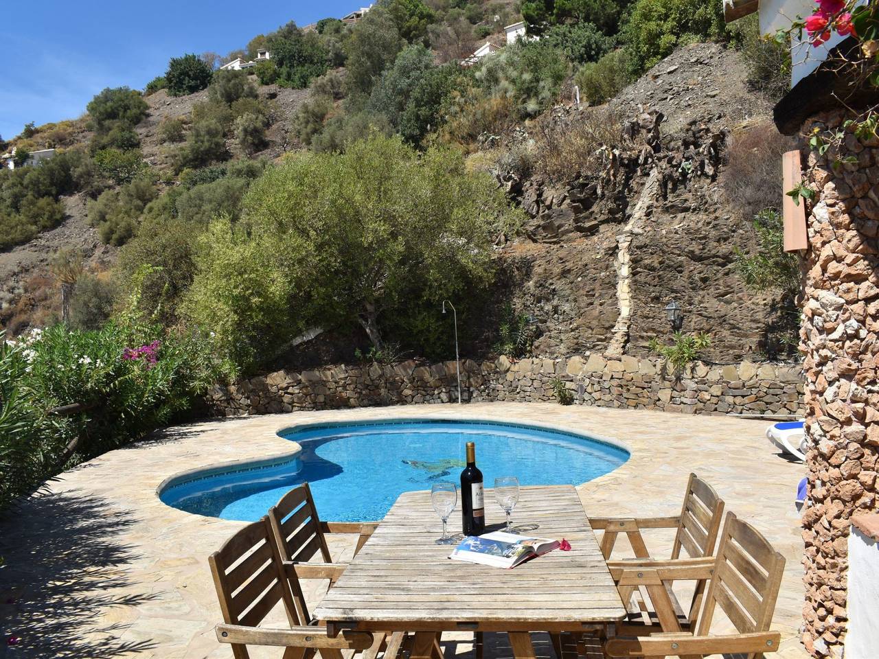 Finca Carrulo mit privatem Pool in Cómpeta, Costa del Sol