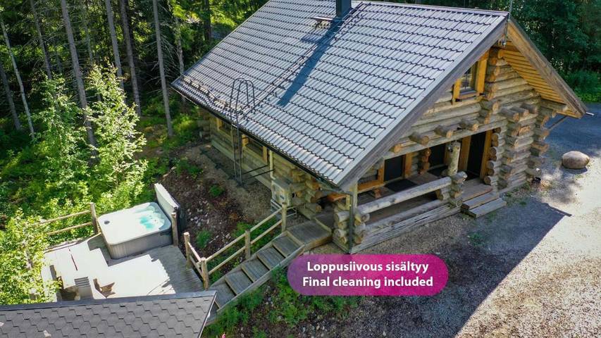 Ferienhaus für 10 Personen, mit Terrasse und Whirlpool sowie Sauna und Ausblick